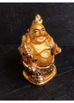 Фън шуй смеещия се  Буда (Хотей) за здраве и пари  в дома модел 2 лукс размер М